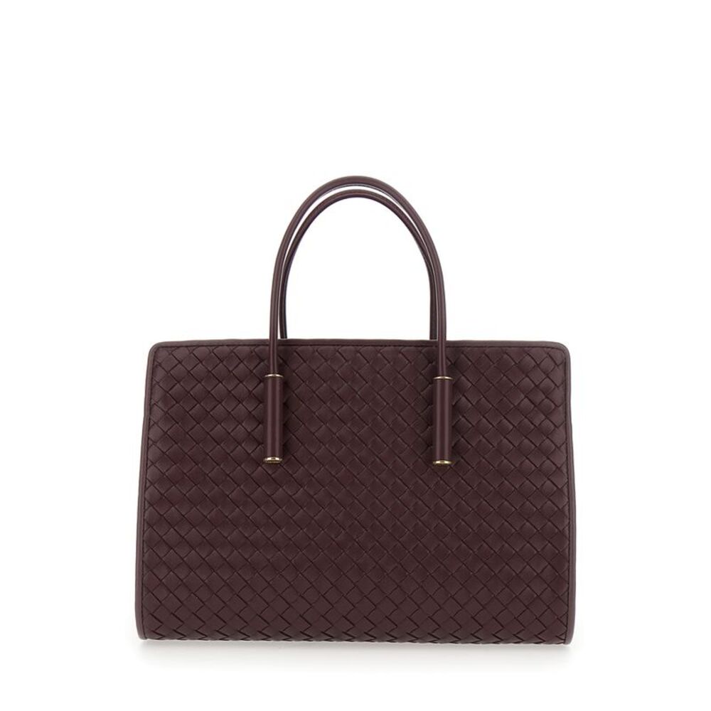 Bottega Veneta Women Small Barbara Tote Intreccio 9X12 Nappa Fluffy